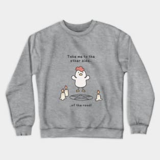 Cute Seance Chicken Crewneck Sweatshirt